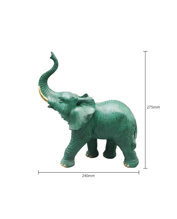 Resin Elephant Statue Ornaments
