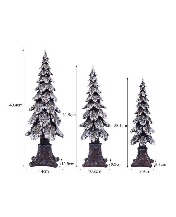 Resin Christmas Tree Ornaments