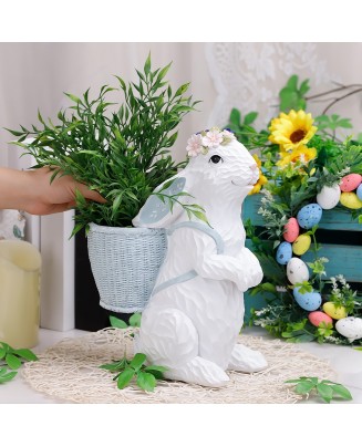 Cute Garland Rabbit Sculpture Ornament