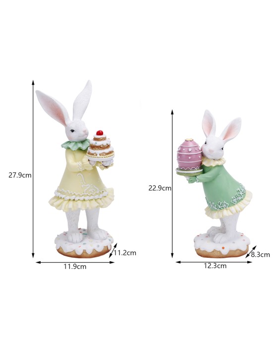 Cute Easter Bunny Ornament