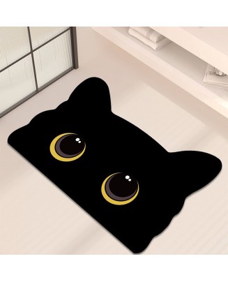Cat Diatom Mud Bathroom Mat
