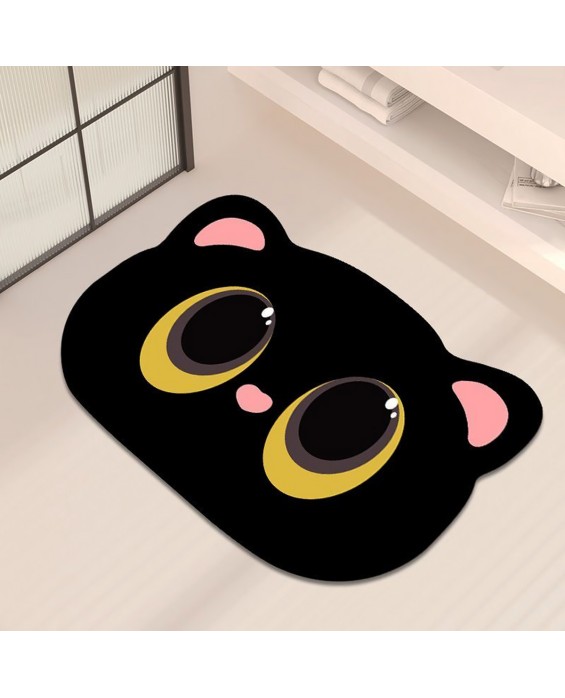 Cat Diatom Mud Bathroom Mat