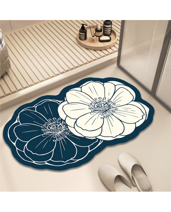 Special-Shaped Light Luxury Bathroom Mat