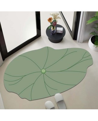Lotus Leaf Diatom Mud Floor Mat