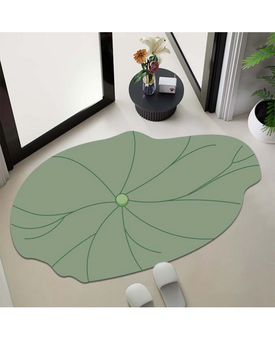 Lotus Leaf Diatom Mud Floor Mat