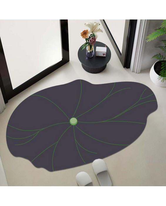 Lotus Leaf Diatom Mud Floor Mat