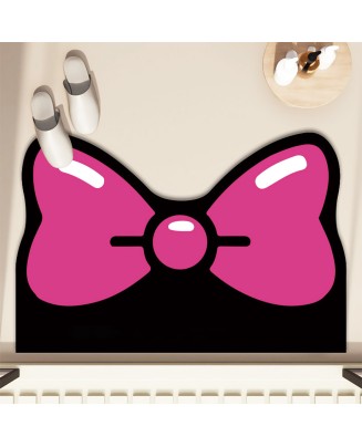 Cute Bow Bathroom Mat