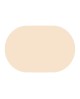 Solid Color Oval Bathroom Mat
