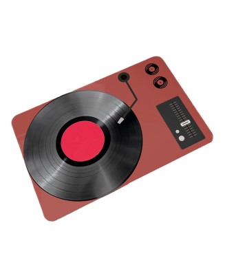 Retro Vinyl Record Bathroom Mat