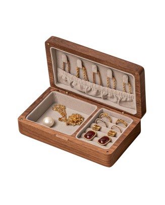 Solid Wood Jewelry Storage Box