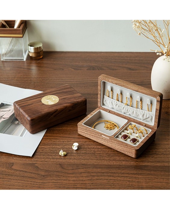 Solid Wood Jewelry Storage Box