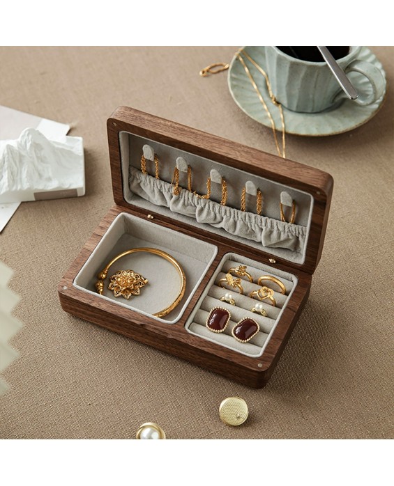 Solid Wood Jewelry Storage Box