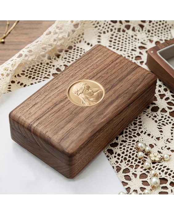 Solid Wood Jewelry Storage Box