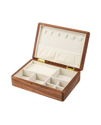Walnut Jewelry Storage Box