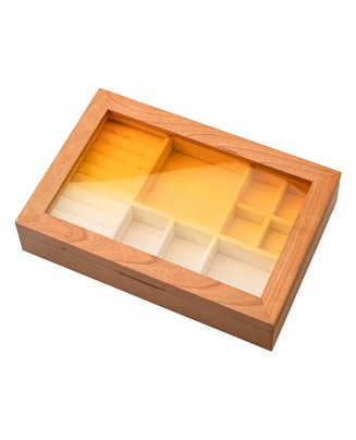 Exquisite Cherry Wood Storage Box