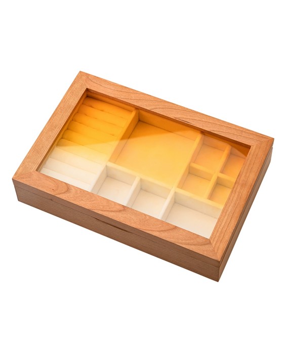 Exquisite Cherry Wood Storage Box