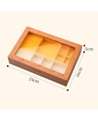 Exquisite Cherry Wood Storage Box