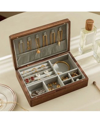 Black Walnut Solid Wood High-End Storage Box
