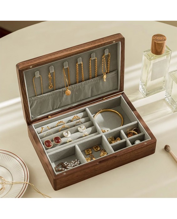 Black Walnut Solid Wood High-End Storage Box