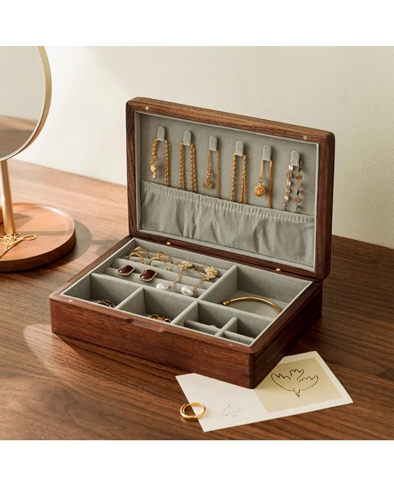 Black Walnut Solid Wood High-End Storage Box