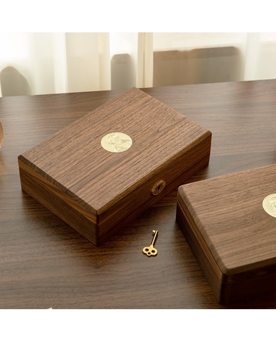 Black Walnut Solid Wood High-End Storage Box