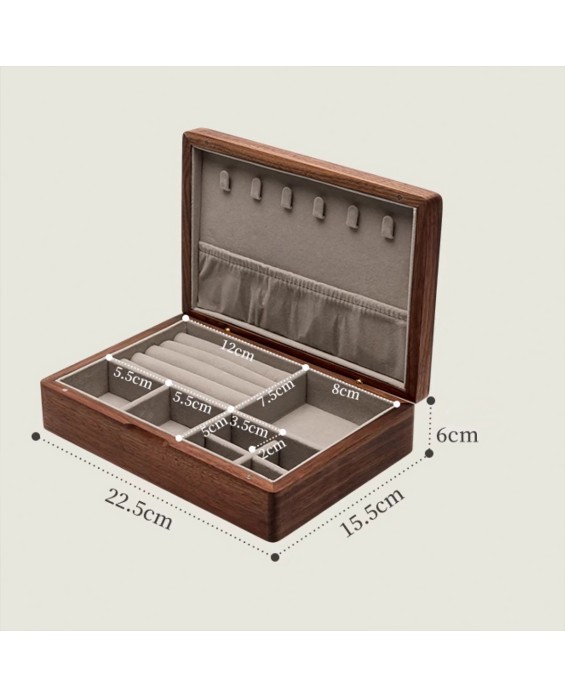 Black Walnut Solid Wood High-End Storage Box