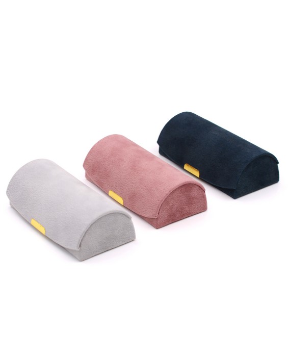 Portable Mini Flannel Jewelry Box