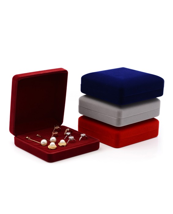 Simple Velvet Jewelry Storage Box