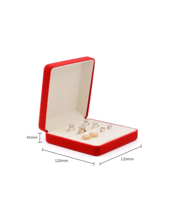 Simple Velvet Jewelry Storage Box
