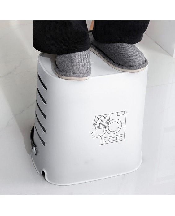 Partitioned Portable Dirty Clothes Basket