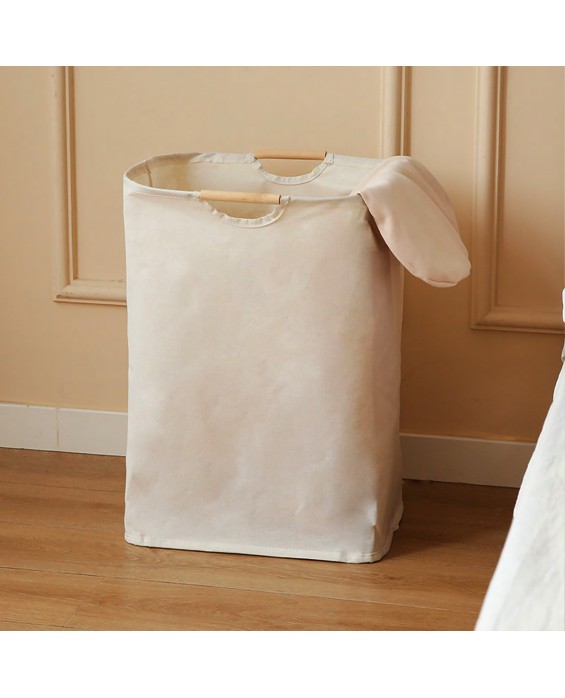 Waterproof Cotton And Linen Dirty Clothes Basket