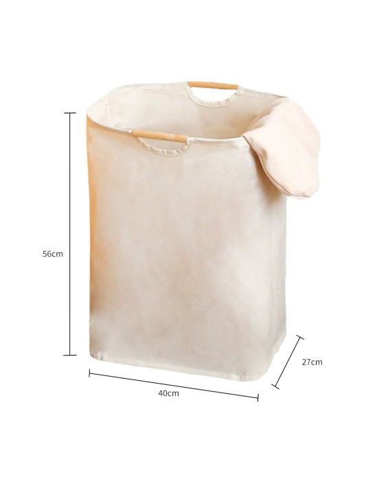 Waterproof Cotton And Linen Dirty Clothes Basket