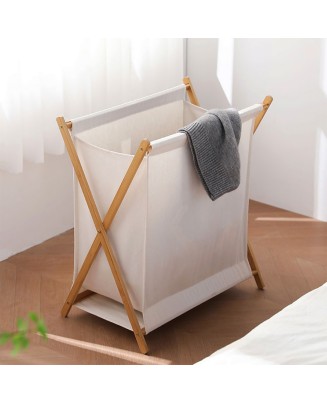 Solid Color Foldable Dirty Laundry Basket