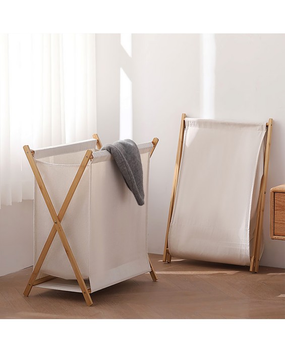 Solid Color Foldable Dirty Laundry Basket