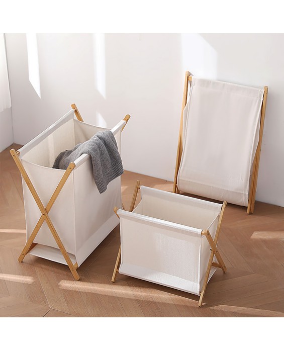 Solid Color Foldable Dirty Laundry Basket