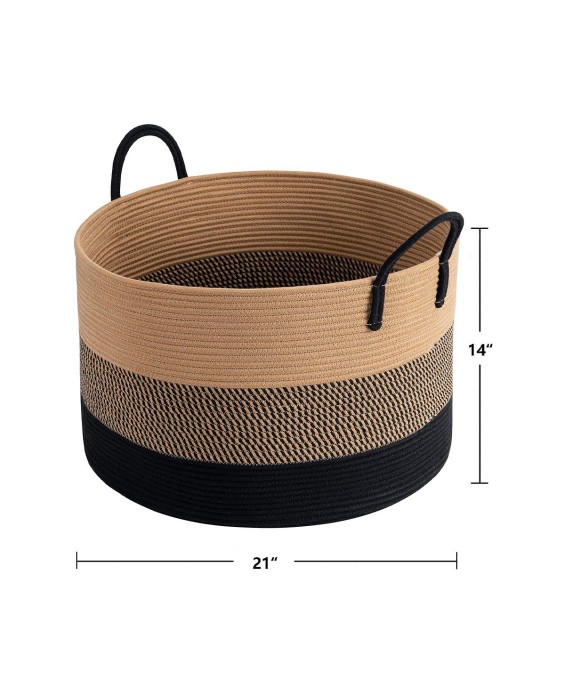 Cotton Rope Laundry Basket