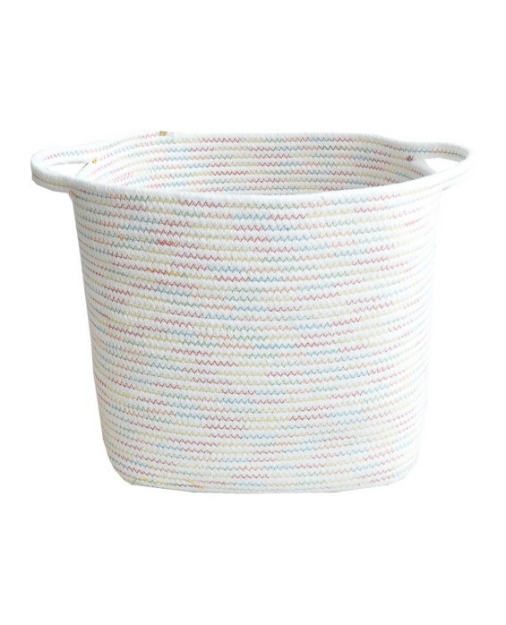 Environmentally Friendly Cotton Line Dirty Clothes Basket