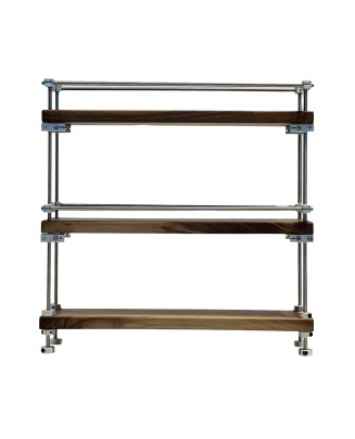 Light Axis Solid Wood Storage Rack