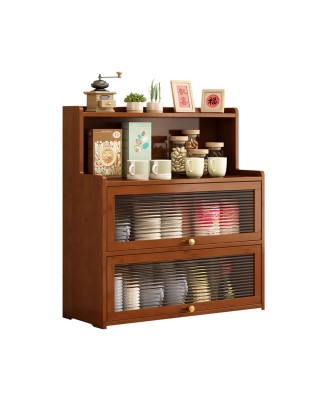 Tea Set Dustproof Display Cabinet