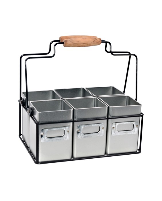 Multi-Grid Chopstick Storage Rack For Dining Table