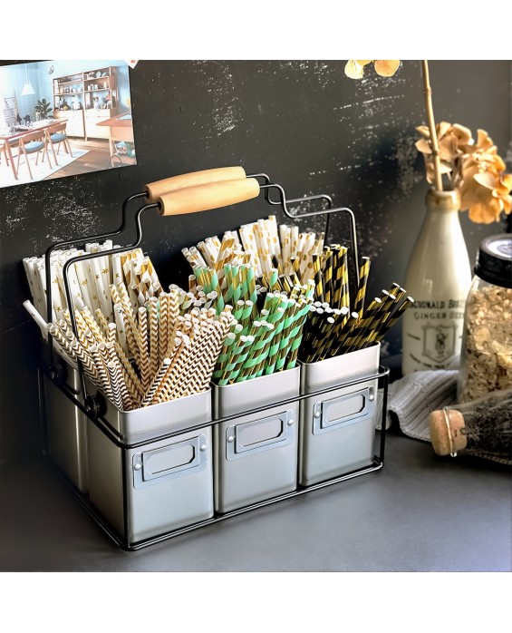 Multi-Grid Chopstick Storage Rack For Dining Table