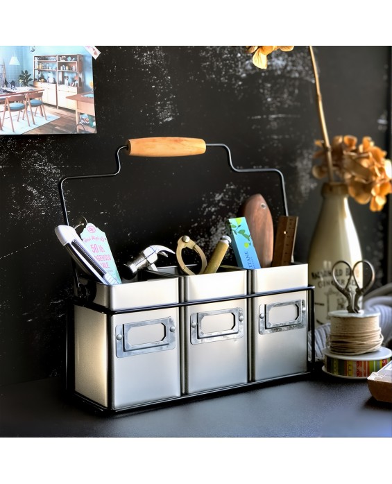 Multi-Grid Chopstick Storage Rack For Dining Table