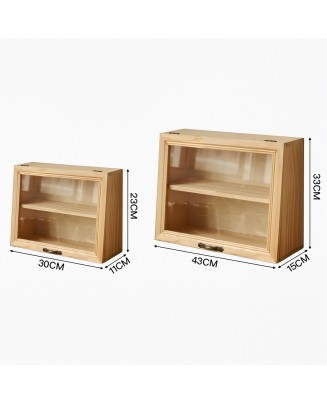 Log Tableware Storage Rack
