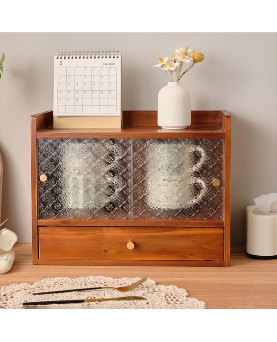 Cup And Tea Set Storage Rack
