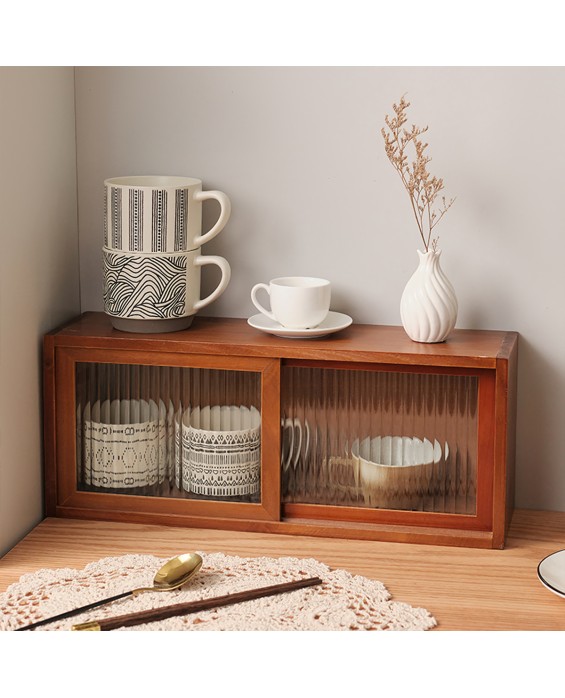 Log Dustproof Storage Rack