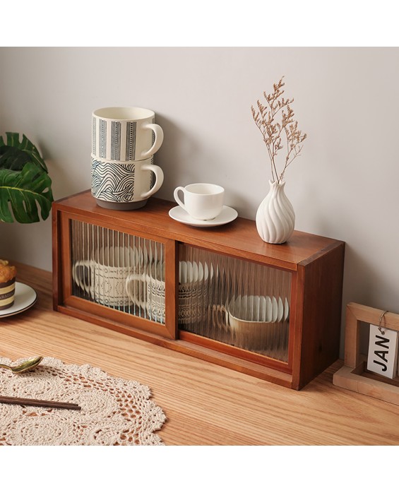 Log Dustproof Storage Rack