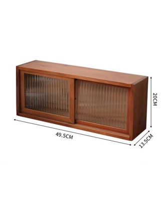 Log Dustproof Storage Rack