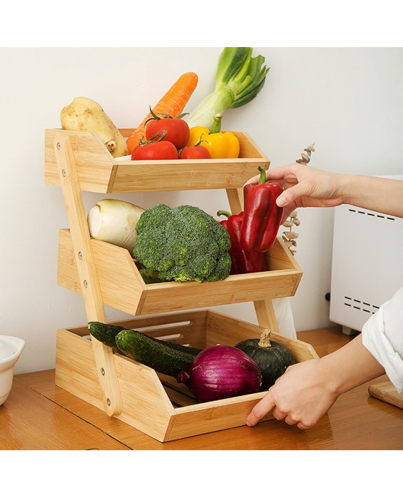 Multi-Layer Fruit And Vegetable Rack