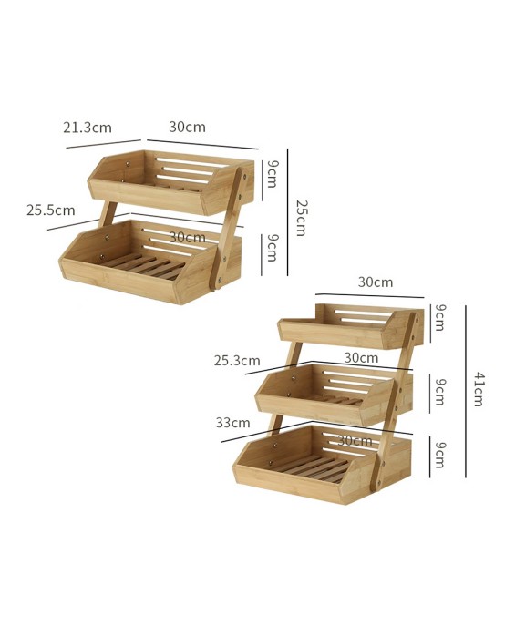 Multi-Layer Fruit And Vegetable Rack