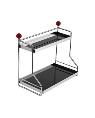 Double-Layer Rack For Kitchen Seasonings
